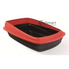Cat Love Cat Pan with Removable Rim Red & Charcoal Large
